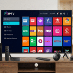Comparatif des meilleurs appareils pour IPTV en France en 2024, montrant un boîtier Android TV et un stick de streaming.